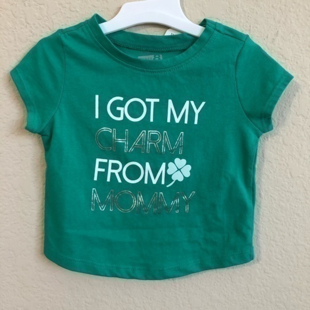 Crazy 8 St. Patrick’s Day Shirt Charm From Mommy